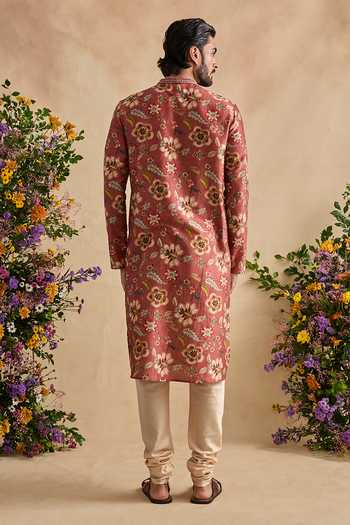 Kalista Zian Print Kurta & Churidar Set 