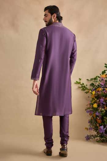 Kalista Aarsh Embroidered Kurta & Churidar Set 
