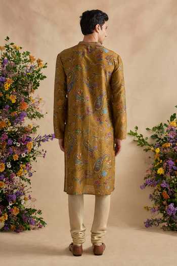 Kalista Aadhyan Print Kurta & Churidar Set 