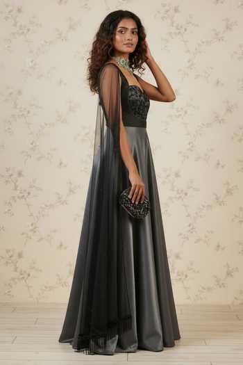 Devkalii Sequin Embellished Anarkali Set 