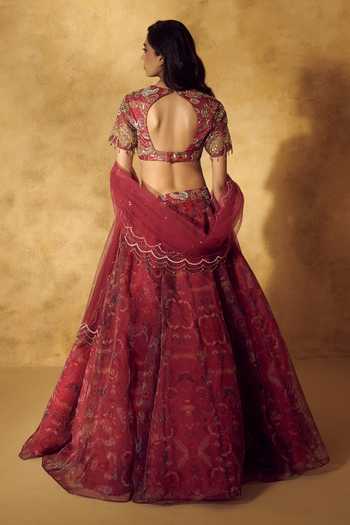 Rashika Sharma Roshni Floral Print Lehenga Set