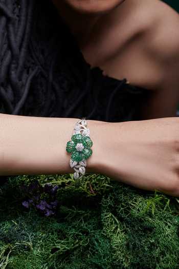 Miss Jo Enchanted Grove Blossom Cuff Bracelet 