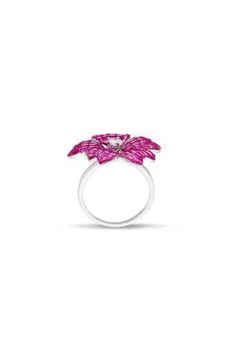 Miss Jo Enchanted Petal Symphony Cocktail Ring 