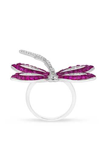 Miss Jo Woodland Dragonfly Cocktail Ring