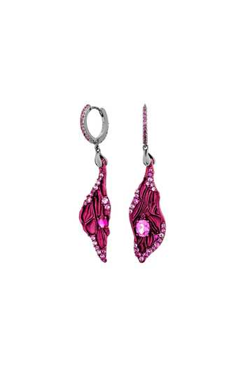 Miss Jo Celestial Plume Dangler Earrings 