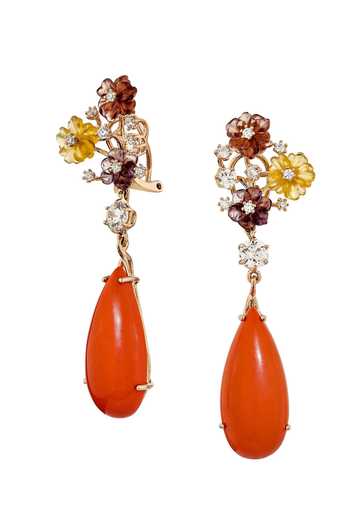 Miss Jo Blossom Dangler Earrings 