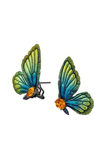 Miss Jo Mystic Butterfly Small Wing Earrings 