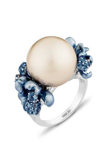 Miss Jo Floral Bloom Cocktail Ring 