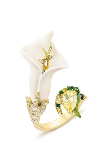 Miss Jo Dream Of A Lily Cocktail Ring 