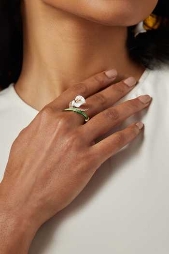 Miss Jo Calla Lily Cocktail Ring 