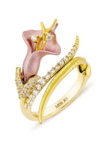 Miss Jo Calla Lily Cocktail Ring 