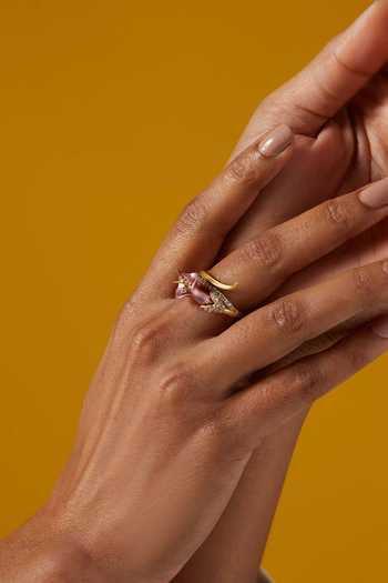 Miss Jo Calla Lily Cocktail Ring 