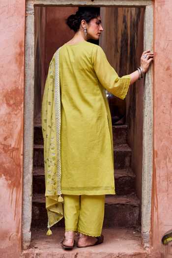 Karaj Jaipur Kota Doriya Kurta Set