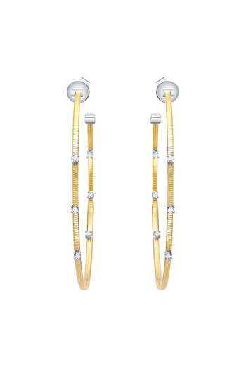 Miss Jo Siena Celeste Hoop Earrings 
