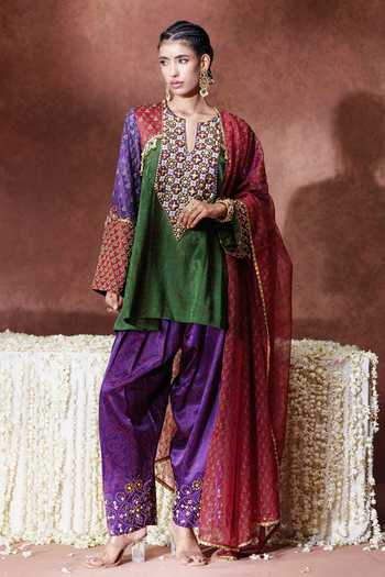 Payal & Zinal Shama Block Print Kurta Set