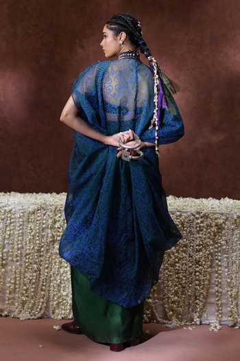 Payal & Zinal Zoya Block Print Kaftan Skirt Set