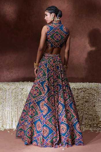 Payal & Zinal Khwaab Printed Lehenga & Blouse Set 