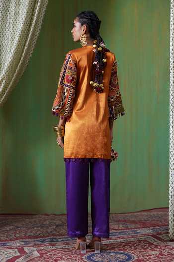 Payal & Zinal Mumtaz Embroidered Kurta & Pant Set 
