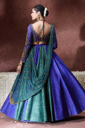 Payal & Zinal Leela Digital Print Lehenga Set 
