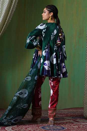 Payal & Zinal Firdaus Printed Kurta Set 
