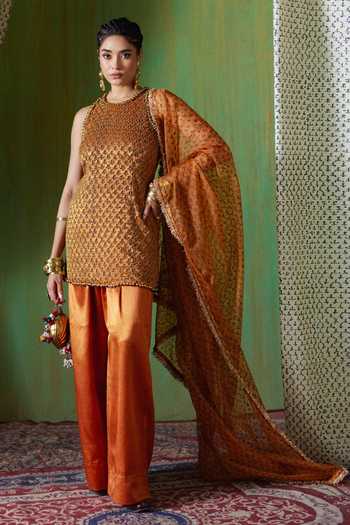 Payal & Zinal Shabana Block Print Kurta Set 