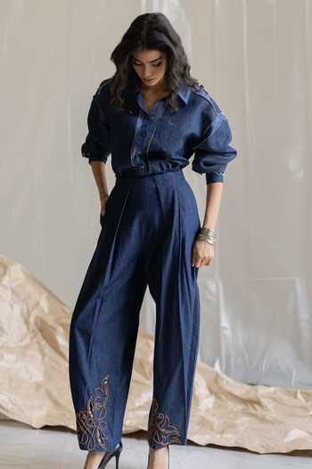 Pooja-Keyur Denim Pant 
