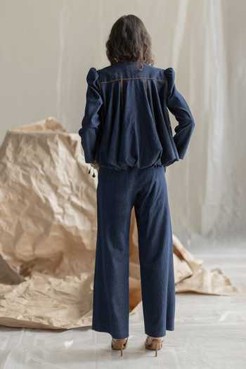 Pooja-Keyur Denim Top 
