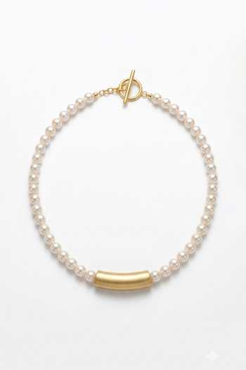 Zaza By Somya Golden Pill Choker 