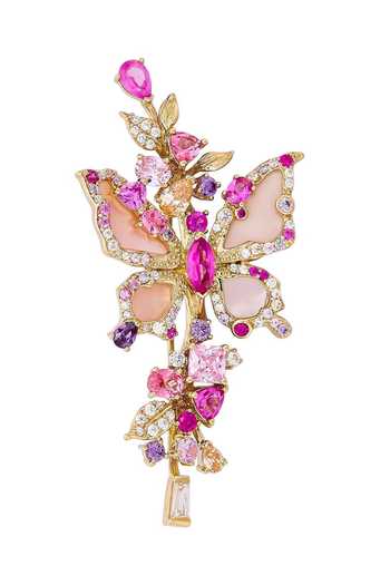 Miss Jo Butterfly Serenade Brooch