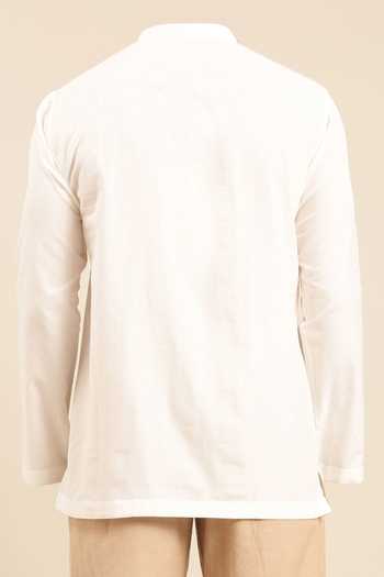 Mayank Modi - Men Solid Short Kurta For Kids