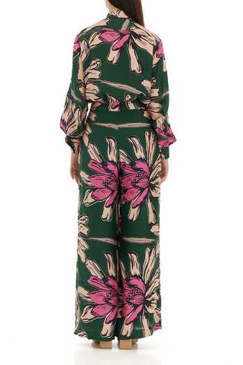 Koai Floral Print Flared Pant For Kids