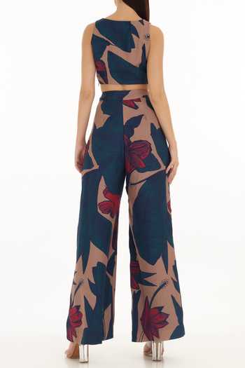 Koai Floral Pattern Pant For Kids
