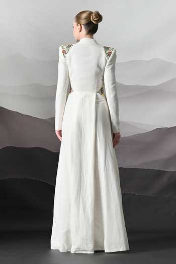 Samant Chauhan Structured Hand Embroidered Gown 
