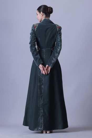 Samant Chauhan Embroidered Gown 