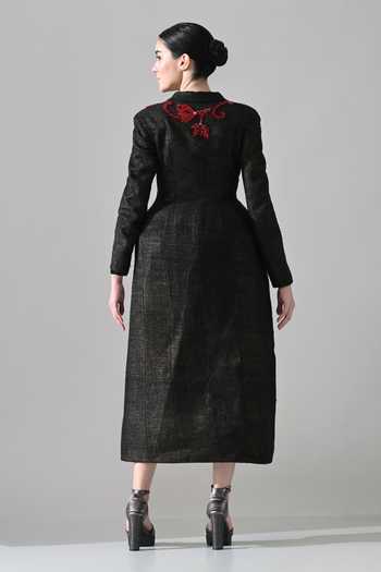 Samant Chauhan Hand Embroidered Structured Dress 