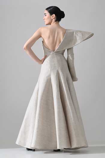Samant Chauhan Sculptural Architectural Dress 