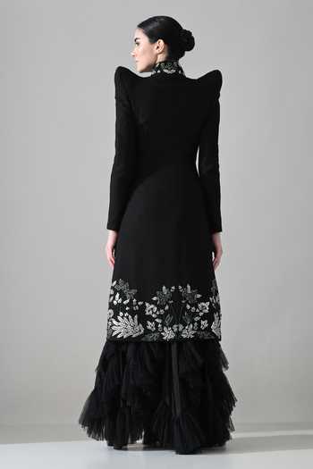 Samant Chauhan Botanical Work Gown