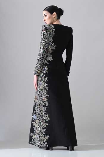 Samant Chauhan Placed Embellished Gown