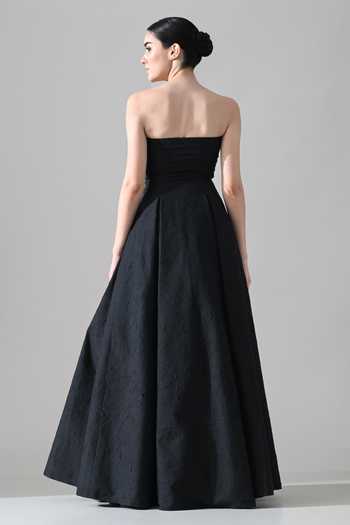 Samant Chauhan Hand Embroidered A Line Gown 