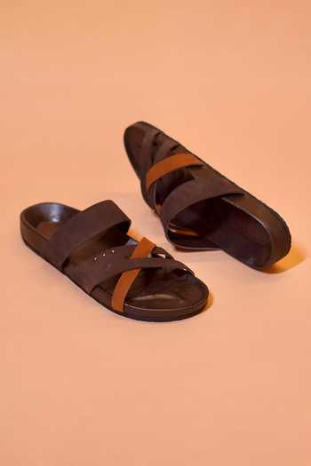 Dmodot Corko Ombra Strap Flats  