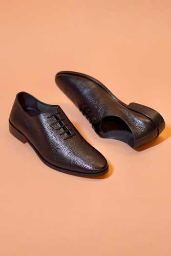 Dmodot Nero Stride Leather Shoes 