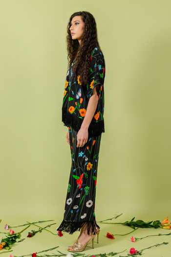 Swatee Singh Floral Pattern Shirt With Pant