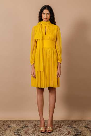 Swatee Singh Polka Lace Dress 