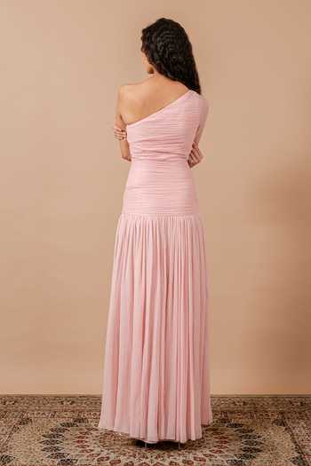 Swatee Singh Elodie One-Shoulder Gown 