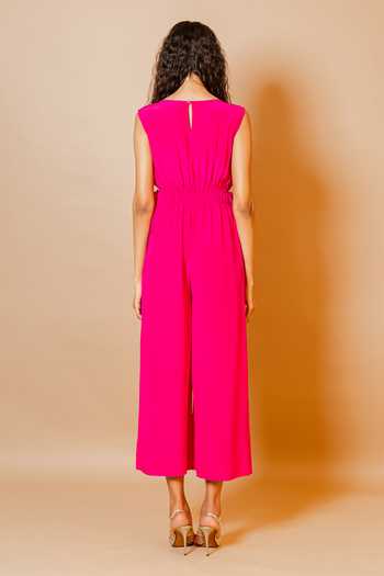 Swatee Singh Viola Crepe Jumpsuit 