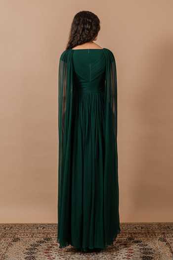 Swatee Singh Iris Draped Gown 