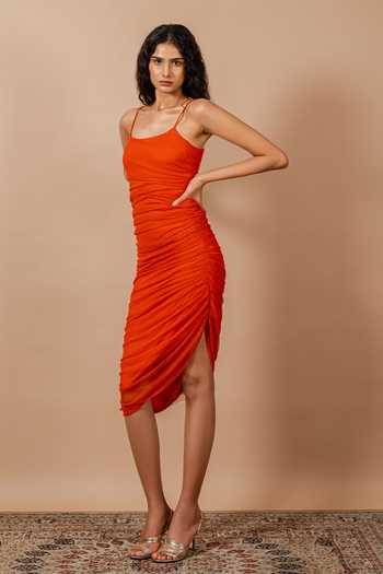 Swatee Singh Liora Polka Lace Dress 