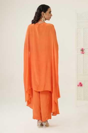 BAHAARA BY DIVYA NARULA Arwa Placed Embroidered Kurta Set 
