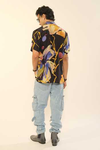 Esha L Amin Floral Print Shirt 