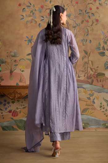Kritika Dawar Arohi Chanderi Kurta & Pant Set